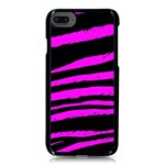 Pink Zebra iPhone 8 Seamless Case (Black)