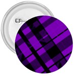Purple Plaid 3  Button