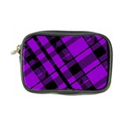 Purple Plaid Coin Purse