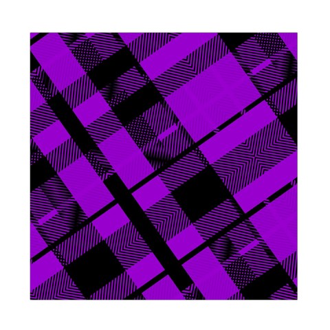 Purple Plaid Duvet Cover Double Side (Full/ Double Size) from ArtsNow.com Front