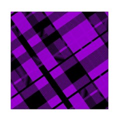 Purple Plaid Duvet Cover Double Side (Full/ Double Size) from ArtsNow.com Front