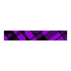 Purple Plaid Midi Wrap Pencil Skirt from ArtsNow.com Waistband