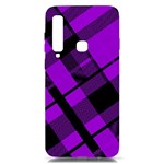 Purple Plaid Samsung Galaxy A9 TPU UV Case