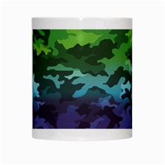 Rainbow Camouflage White Mug from ArtsNow.com Center