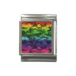 Rainbow Camouflage Italian Charm (13mm)
