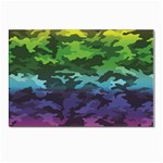 Rainbow Camouflage Postcards 5  x 7  (Pkg of 10)