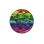 Rainbow Camouflage Hat Clip Ball Marker