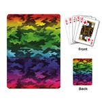 Rainbow Camouflage Playing Cards Single Design (Rectangle)