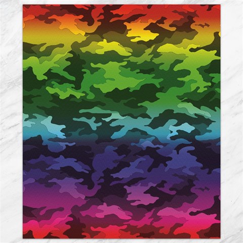 Rainbow Camouflage Canvas 20  x 24  from ArtsNow.com 19.57 x23.15  Canvas - 1