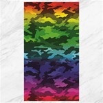 Rainbow Camouflage Canvas 40  x 72 