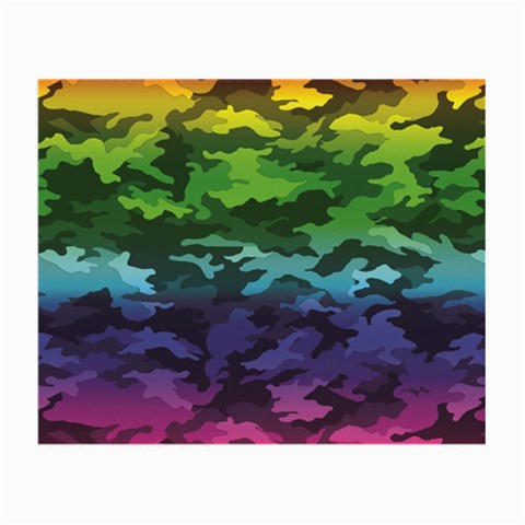 Rainbow Camouflage Small Glasses Cloth (2 Sides) from ArtsNow.com Front