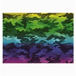 Rainbow Camouflage Large Glasses Cloth