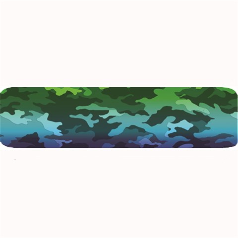 Rainbow Camouflage Large Bar Mat from ArtsNow.com 32 x8.5  Bar Mat