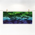 Rainbow Camouflage Hand Towel