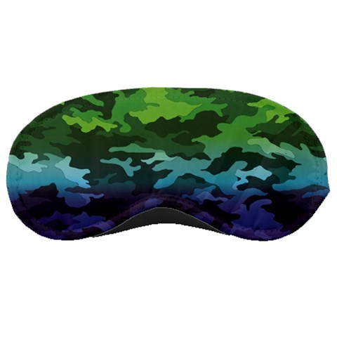 Rainbow Camouflage Sleeping Mask from ArtsNow.com Front