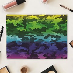 Rainbow Camouflage Cosmetic Bag (XL) from ArtsNow.com Back