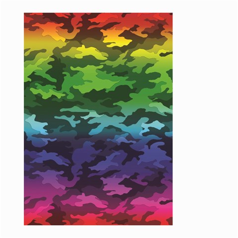 Rainbow Camouflage Large Garden Flag (Two Sides) from ArtsNow.com Front