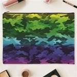 Rainbow Camouflage Cosmetic Bag (XXXL)