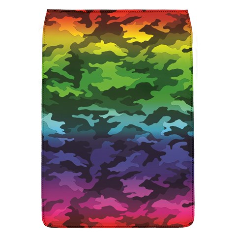Rainbow Camouflage Removable Flap Cover (L) from ArtsNow.com Front