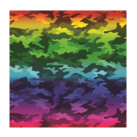 Rainbow Camouflage Duvet Cover Double Side (Queen Size) from ArtsNow.com Front