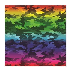 Rainbow Camouflage Duvet Cover Double Side (Queen Size) from ArtsNow.com Back