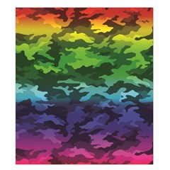 Rainbow Camouflage Duvet Cover Double Side (King Size) from ArtsNow.com Back