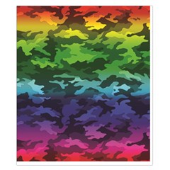 Rainbow Camouflage Duvet Cover Double Side (California King Size) from ArtsNow.com Back