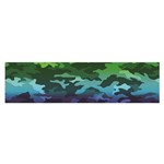 Rainbow Camouflage Satin Scarf (Oblong)