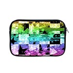 Rainbow Checker Skull Splatter Apple MacBook Pro 13  Zipper Case