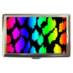 Rainbow Leopard Cigarette Money Case