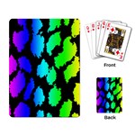 Rainbow Leopard Playing Cards Single Design (Rectangle)