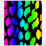 Rainbow Leopard Canvas 8  x 10 