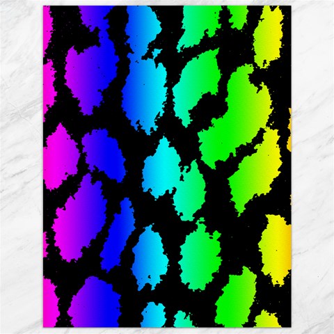 Rainbow Leopard Canvas 12  x 16  from ArtsNow.com 11.86 x15.41  Canvas - 1