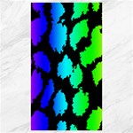 Rainbow Leopard Canvas 40  x 72 