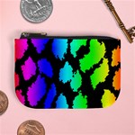 Rainbow Leopard Mini Coin Purse