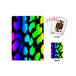 Rainbow Leopard Playing Cards Single Design (Mini)