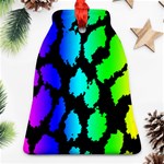 Rainbow Leopard Ornament (Bell)