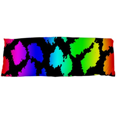 Rainbow Leopard Body Pillow Case (Dakimakura) from ArtsNow.com Body Pillow Case