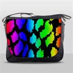 Rainbow Leopard Messenger Bag