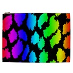 Rainbow Leopard Cosmetic Bag (XXL)