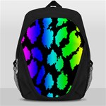 Rainbow Leopard Backpack Bag