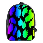 Rainbow Leopard School Bag (XL)