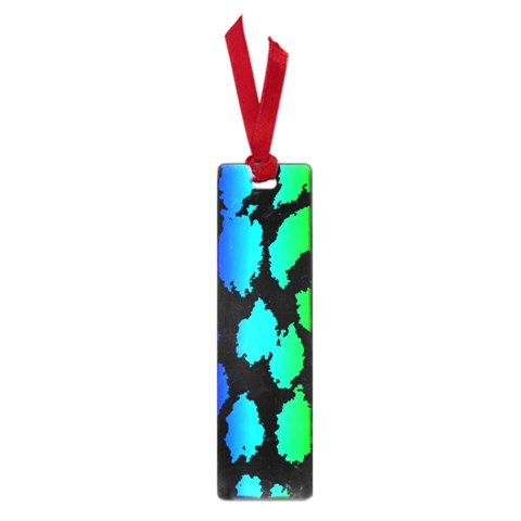 Rainbow Leopard Small Book Mark from ArtsNow.com Front