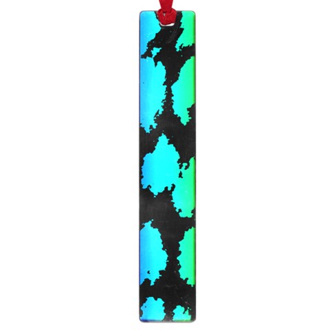 Rainbow Leopard Large Book Mark from ArtsNow.com Front