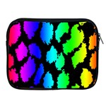 Rainbow Leopard Apple iPad Zipper Case