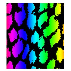 Rainbow Leopard Duvet Cover Double Side (King Size) from ArtsNow.com Back