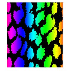 Rainbow Leopard Duvet Cover Double Side (California King Size) from ArtsNow.com Front