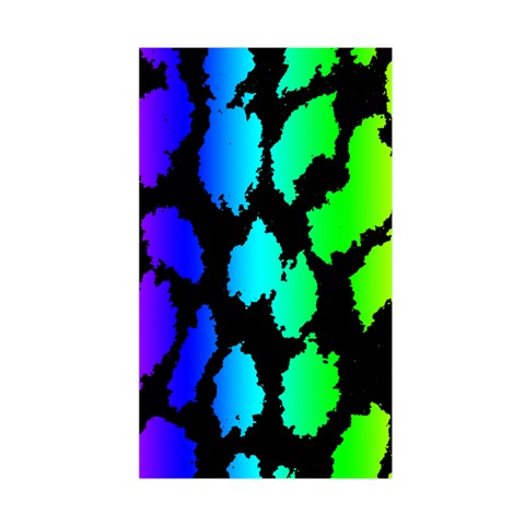 Rainbow Leopard Duvet Cover Double Side (Single Size) from ArtsNow.com Back