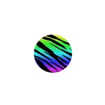 Rainbow Tiger 1  Mini Magnet