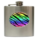 Rainbow Tiger Hip Flask (6 oz)